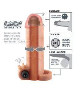 Alternative view of Vibrirajuća navlaka za penis