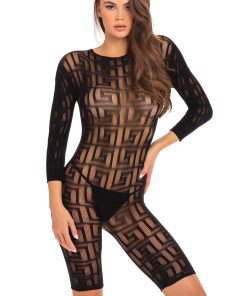 Egzotična mreža za tijelo sa uzorkom